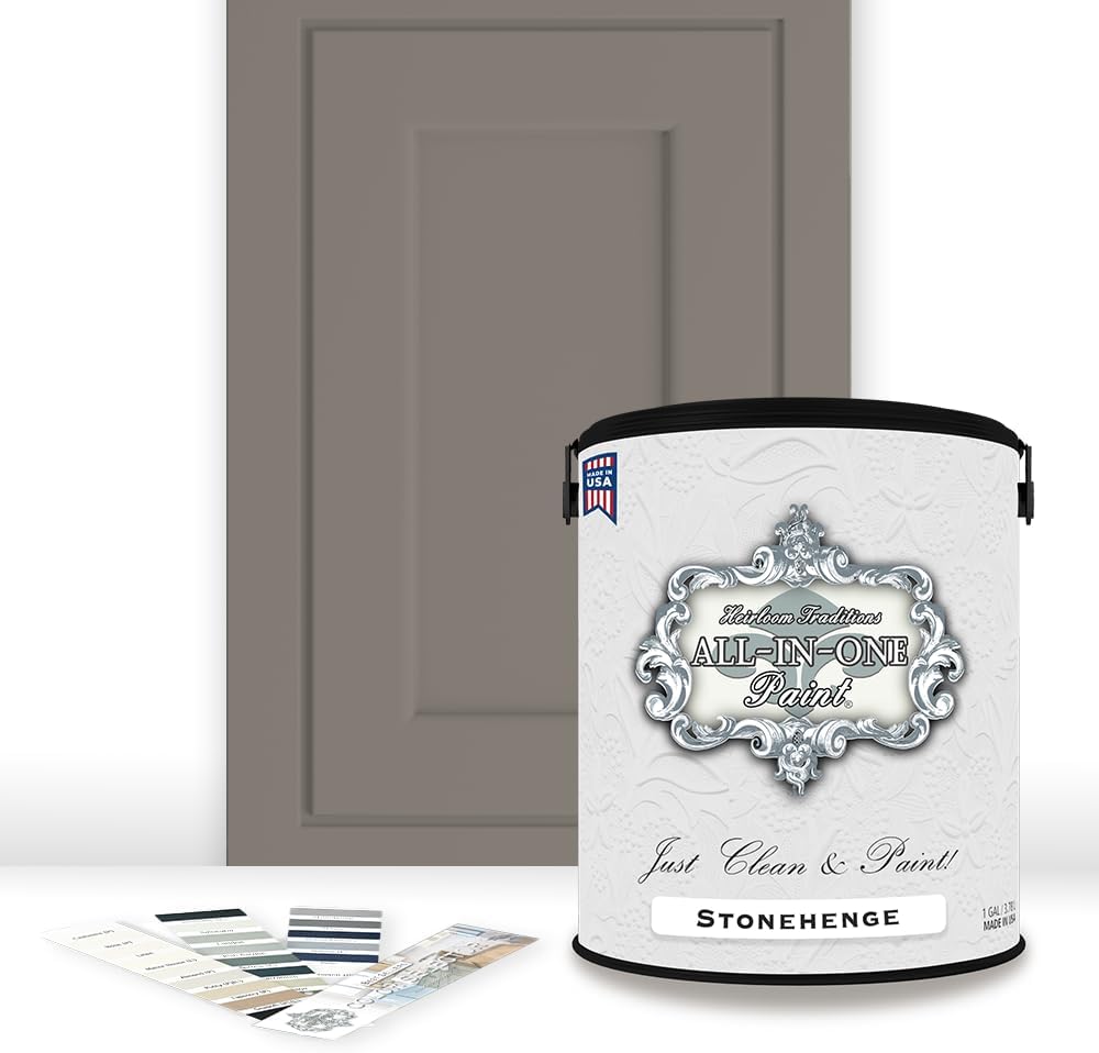 ALL-IN-ONE Paint, Durable cabinet and furniture paint. Built in primer and top coat, no sanding needed